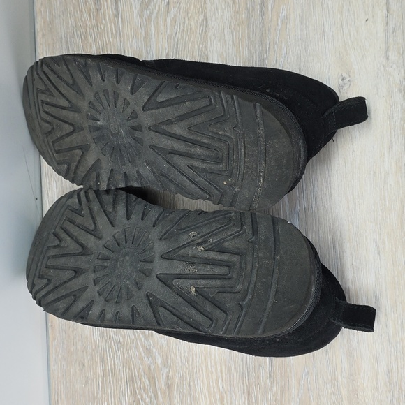 UGG Mens Neumel Classic Suede Lace-Up Ankle Chukka Boot Black Size 11 - Picture 11 of 12